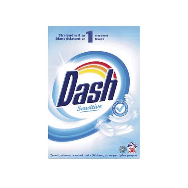 Dash Sensitive Waspoeder Stralend Wit 2.47 kg