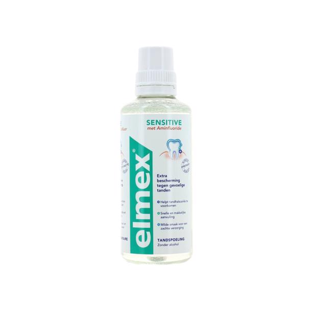 Elmex Tandspoeling Sensitive met Aminflouride