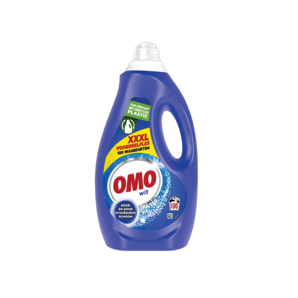 Omo - Vloeibaar Wasmiddel Wit (2 x 5L)