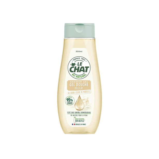 Le Chat - Douchegel met Marseillezeep (6 x 300ml)