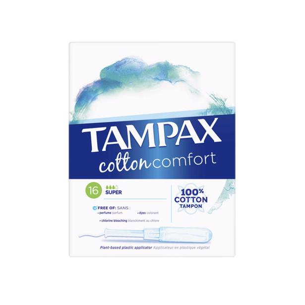 Tampax - Cotton Comfort Super