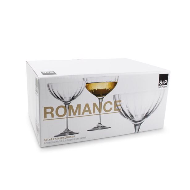 Salt & Pepper - Romance Champagnecoupes (set van 6)