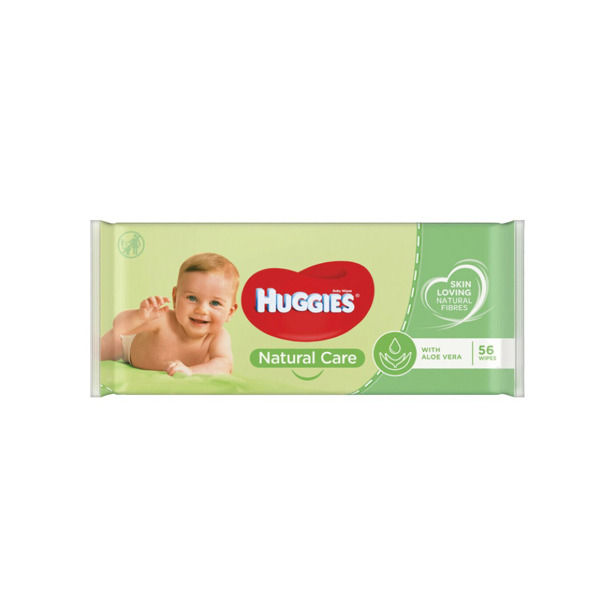 Huggies Baby Doekjes Natural Care Aloe Vera