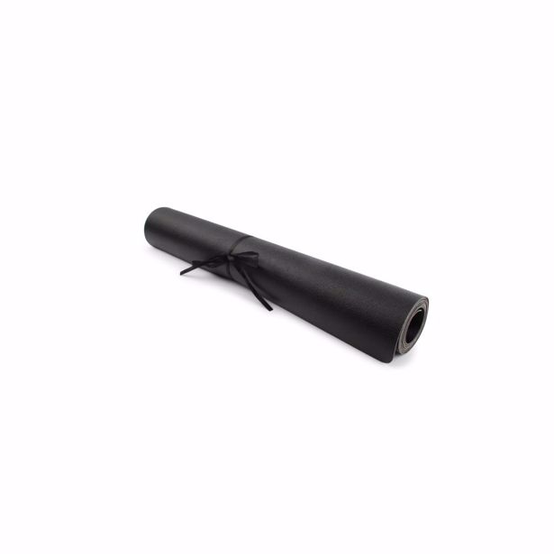 S&P Tafelloper 135x50cm lederlook zwart TableTop