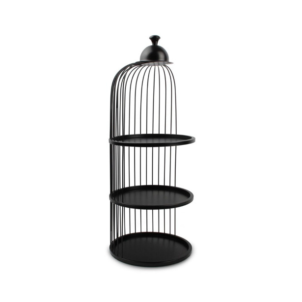 Salt & Pepper Serveertoren 25xH64cm zwart Digna