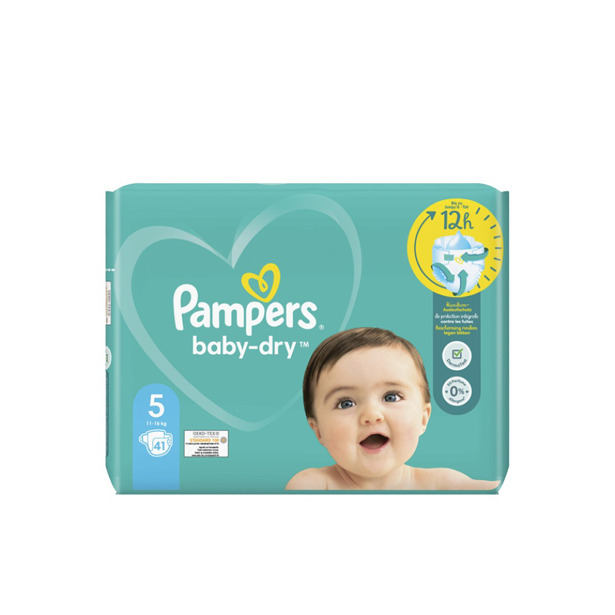 Pampers - Baby Dry 5 (2 x 41 stuks)