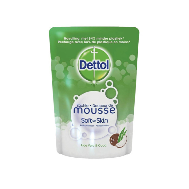 Dettol Soft on Skin Aloë Vera & Kokos Handzeep Navulling 200ml