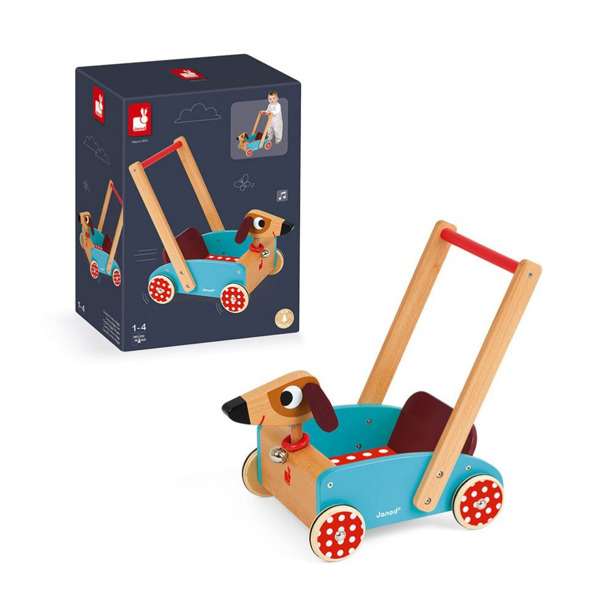 Janod Crazy Doggy Wagen 