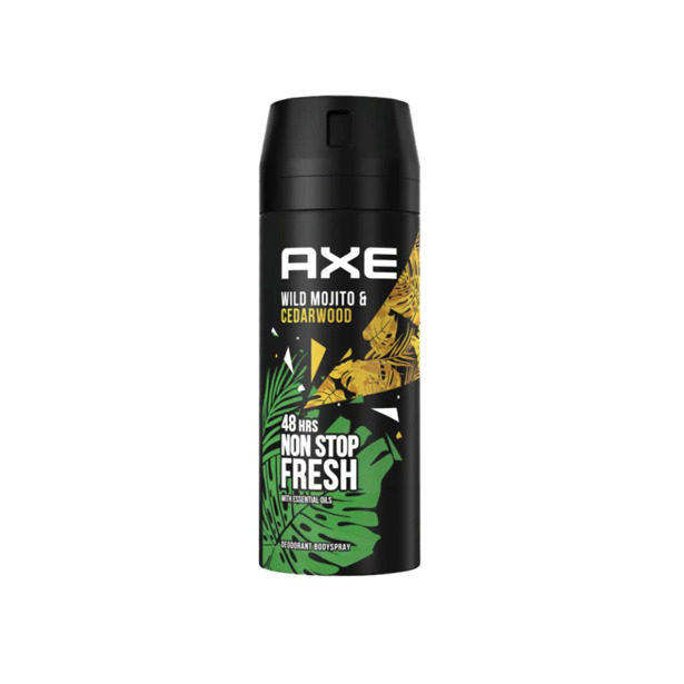Axe Deodorant Wild Mojito & Cedarwood (6 x 150ml)