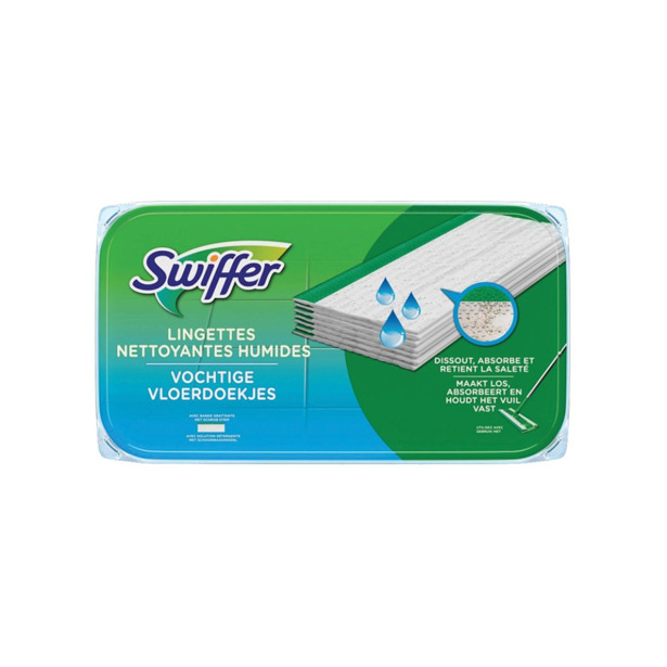 Swiffer Vochtige Vloerdoekjes (4 x 12 stuks)