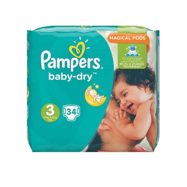 Pampers Baby Dry 3 in voordeelverpakking!