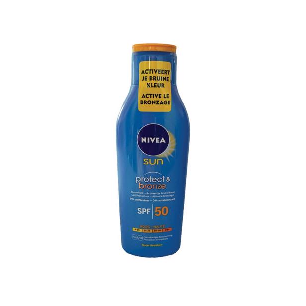 Nivea Protect & Bronze SPF 50 zonnemelk 