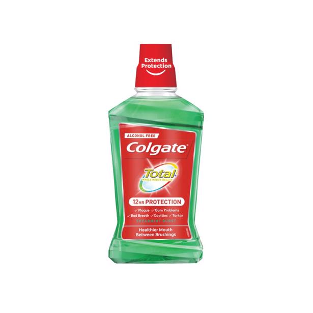 Colgate Mondspoeling Plax Total Spearmint Burst