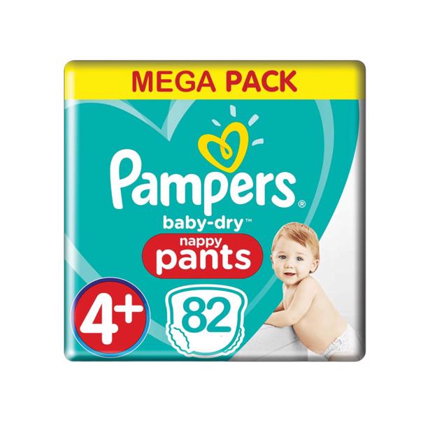 Pampers Baby Dry Nappy Pants 4+