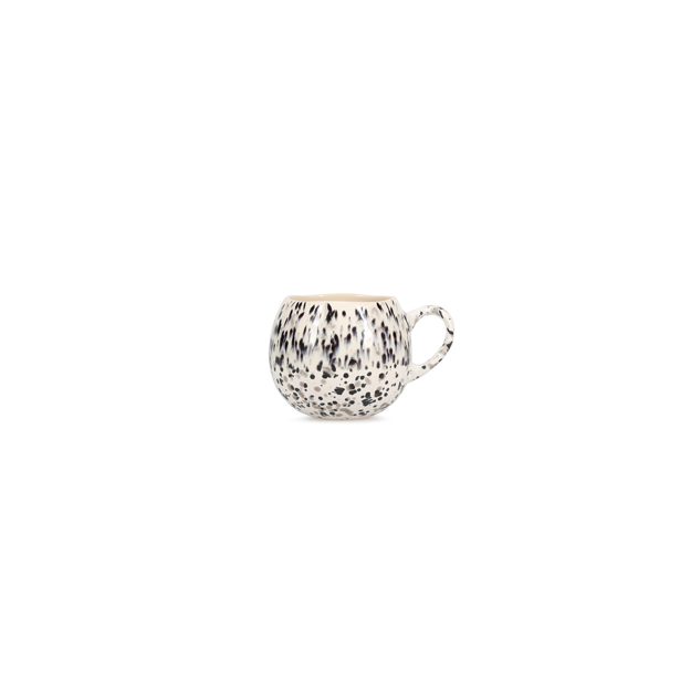 Salt & Pepper - Beker 46cl dotted black Muggies