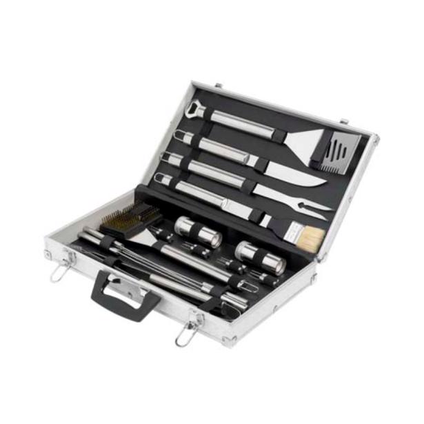 Cosy & Trendy 21-delige Barbequeset in Alluminium Koffer