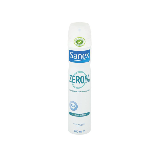 Sanex Deo Zero% Extra Control 200ml 