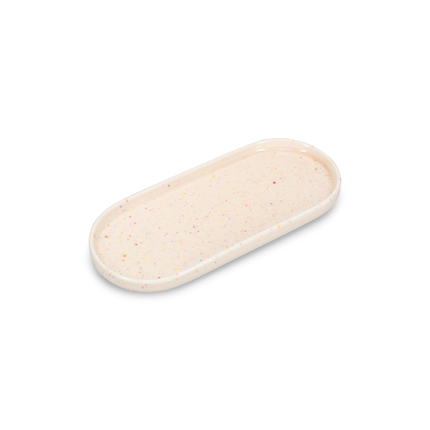 ONA - Serveerschaal 20x9cm beige Fika (Set van 4)