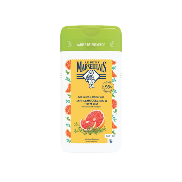 
Le Petit Marseillais Bio Pamplemousse & Bio Thym Douchegel