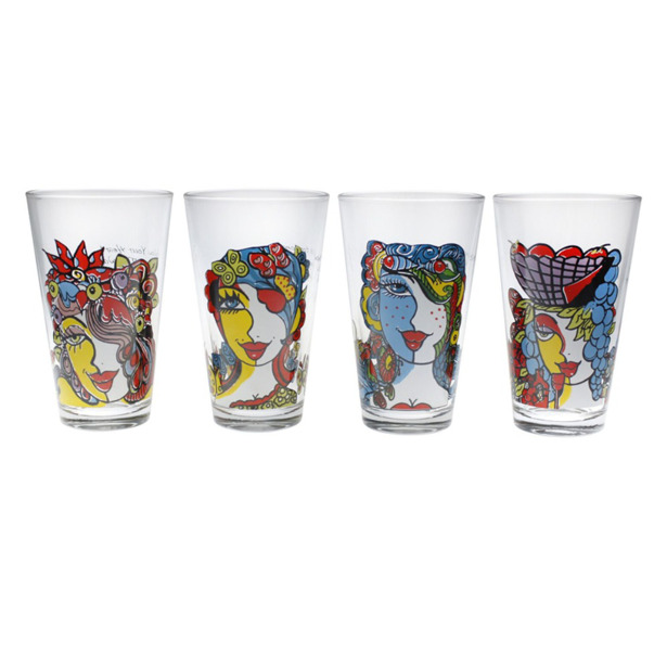 Josien Broeren Glas 32cl - set van 4