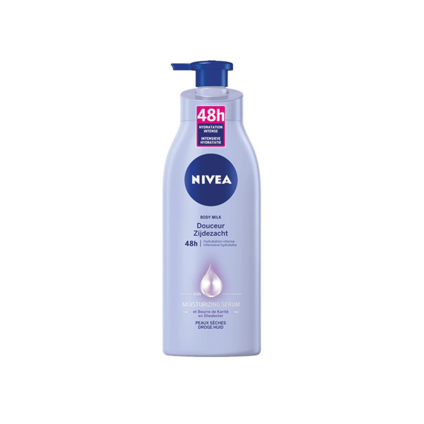 Nivea Body Milk Zijdezacht Met Pomp 400ml