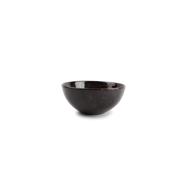 Bonbistro - Kom 16xH6,5cm zwart Hazy (Set van 4)