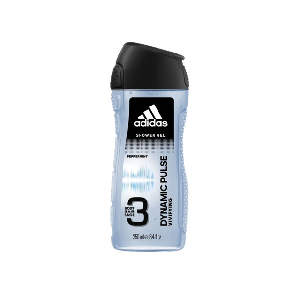 Adidas - Men Douchegel Dynamic Pulse Peppermint 3in1 (6 x 250ml)