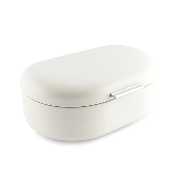 Salt & Pepper - Broodtrommel 40x29xH1,95cm wit Crust