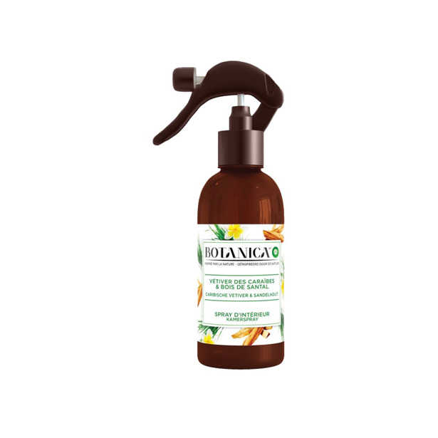 Airwick Botanica Roomspray Caribbean Vetiver & Sandelhout