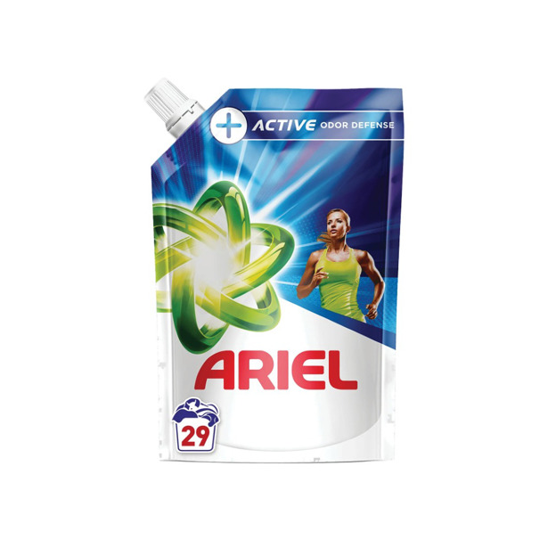 Ariel - Vloeibaar Eco Active+ Odor Defense Refill (6 x 1,45L)