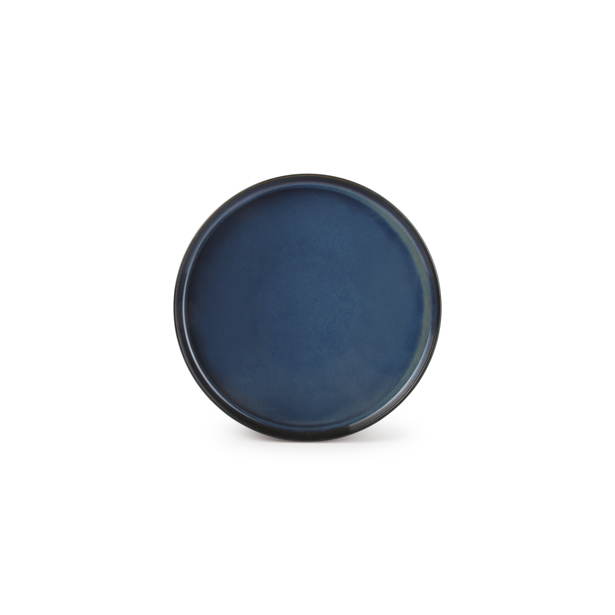 Bonbistro Plat bord 27.5cm donker blauw Pila (Set van 3)
