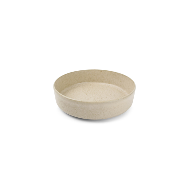 BonBistro Diep bord 19xH5cm beige Pila (Set van 3)