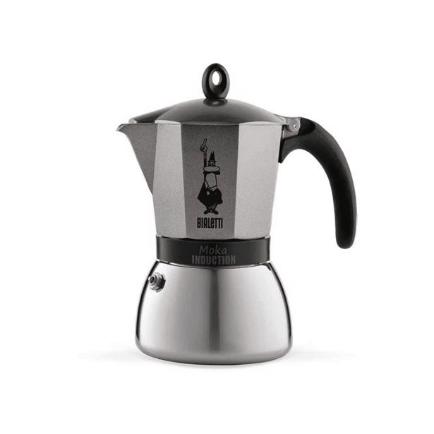 Bialetti Moka Induction Espresso Maker Antraciet 9 Tassen