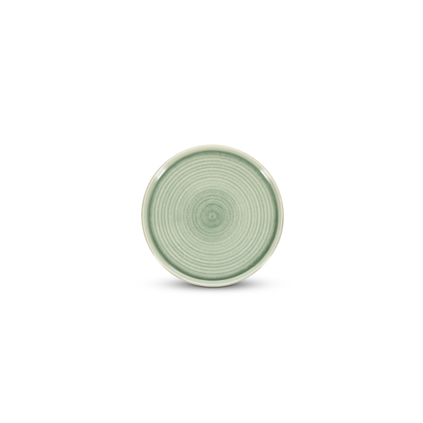 Salt & Pepper - Plat bord 27,5cm groen Cameo (Set van 4)