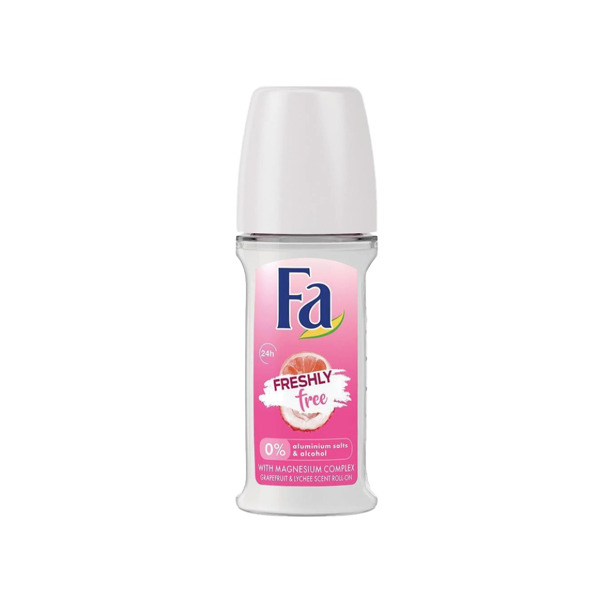 Fa deo roll on 50ml Freshly Free Pompelmoes & Lychee