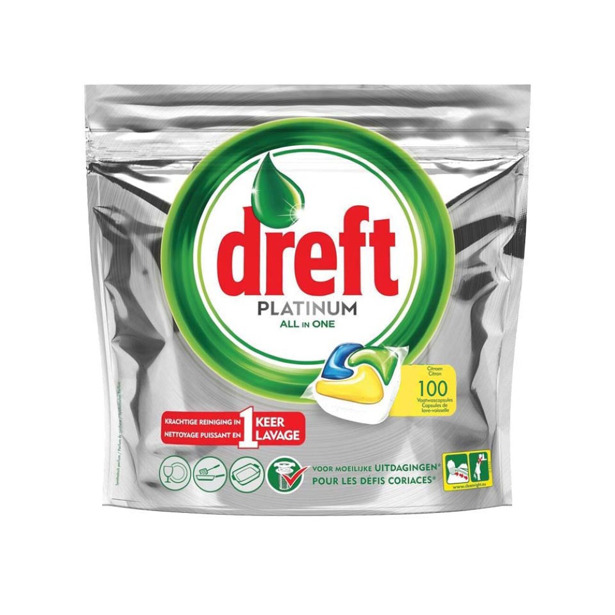 Dreft Platinum All in One Citroen Gigapack 200 tabs