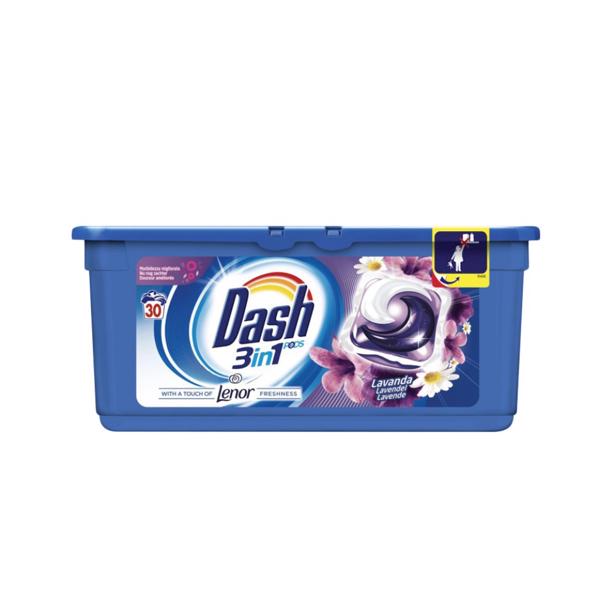 Dash 3 in 1 Pods Lavendel met Lenor