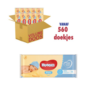 Huggies Baby Doekjes Pure Gratis verzending ✓