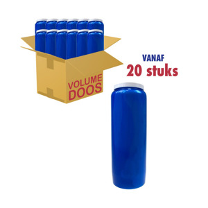 Noveenkaarsen Blauw 20 stuks (Maxcandles) 5411708102821