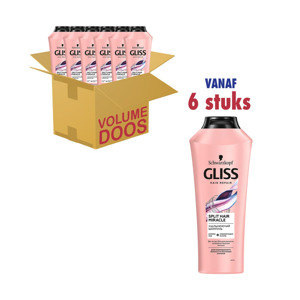 Gliss Split Hair Miracle Shampoo (6 x 400ml) 8410436456982