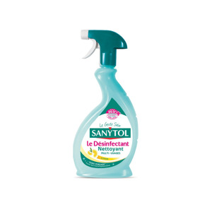 Sanytol Desinfecterende Multi Spray Citroen 500ml 8411660005298