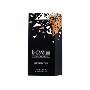 Axe Aftershave Surprisingly Fresh Leather & Cookies (2 x 100ml) 8710847939082