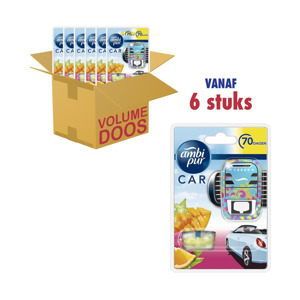 Ambi Pur Car Fruity Tropics Apparaat + Navulling 8001090151407