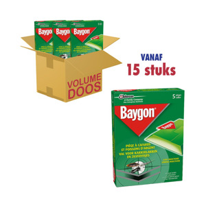Baygon Insectenval Kakkerlakken en Zilvervisjes (3 x 5 stuks) 5000204012576