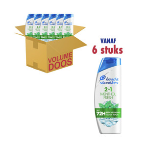 Head & Shoulders 2in1 Menthol Fresh Anti-Roos Shampoo & Conditioner (6 x 270ml) 8006540126318