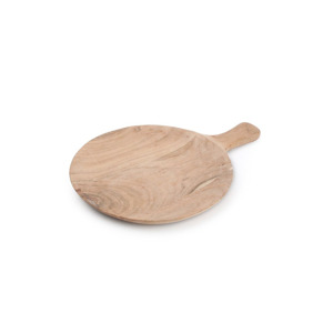 Wood & Food Serveerplank 20cm met greep acacia Palla 5410595702145