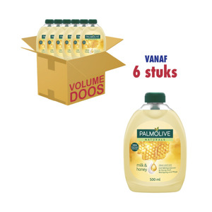 Palmolive Liquid handzeep navulling - milk & honey (6 x 500 ml) 8003520033659