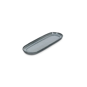 S&P Serveerschaal 29x10xH2cm groen/blauw Meridian (Set van 2) 5410595775569