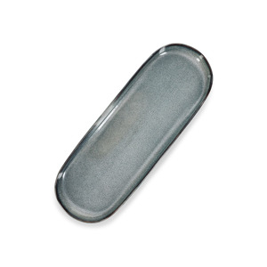 S&P Serveerschaal 38,5x14xH2,5cm groen/blauw Meridian (Set van 2) 5410595775576