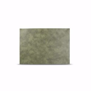 BonBistro Placemat 43x30cm lederlook groen Layer (Set van 4) 5410595730098